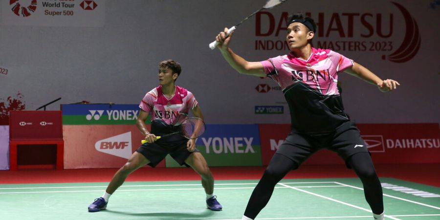 Hasil Indonesia Masters 2023 - Permainan Agresif Fikri/Bagas Gagal Atasi Eks Ganda No 1 Dunia