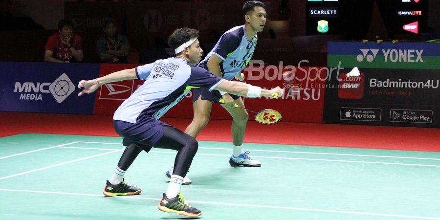 Indonesia Masters 2023 - Gagal Revans hingga Sempat Kram, Fajar/Rian Siapkan Diri ke Dubai