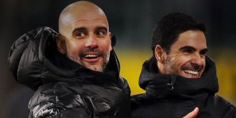 Kalahkan Man City, Arteta Dapat Bisikan Peningkat Moral dari Guardiola