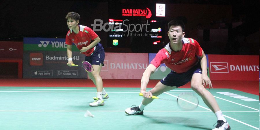 Hasil Final Indonesia Masters 2023 - Feng/Huang Akhirnya Pecah Telur