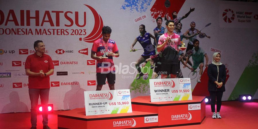 Indonesia Masters 2023 - Dua Wakil Indonesia Raih Gelar, Presiden Jokowi Kirim Ucapan Selamat 