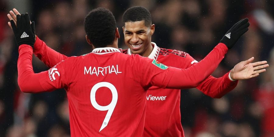 Cetak 1 Gol ke Gawang Nottingham Forest, Anthony Martial Selevel David Beckham