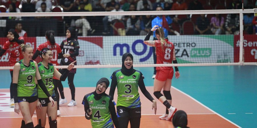 Proliga 2023 - Selangkah Lagi Yolla Yuliana dkk Segel Tempat ke Final Four