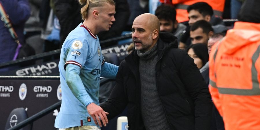 Pep Guardiola Angkat Bicara soal Cedera Erling Haaland Jelang Bentrokan Lawan Arsenal