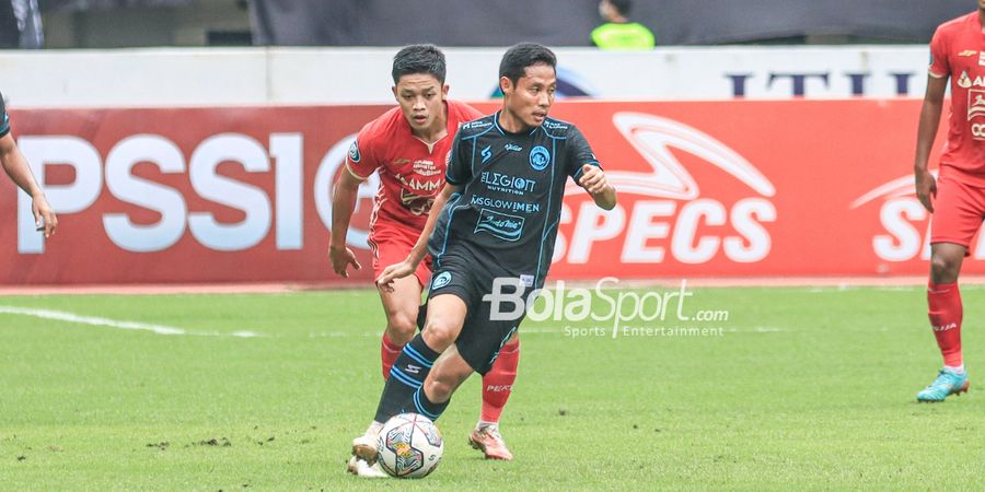 Lupakan Kenangan Juara di Bhayangkara FC, Evan Dimas Ingin Bawa Arema Menang