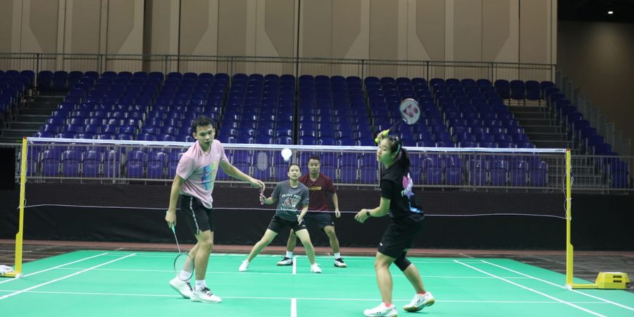 Kejuaraan Beregu Campuran Asia 2023 - Tim Indonesia Jalani Latihan Perdana di Dubai