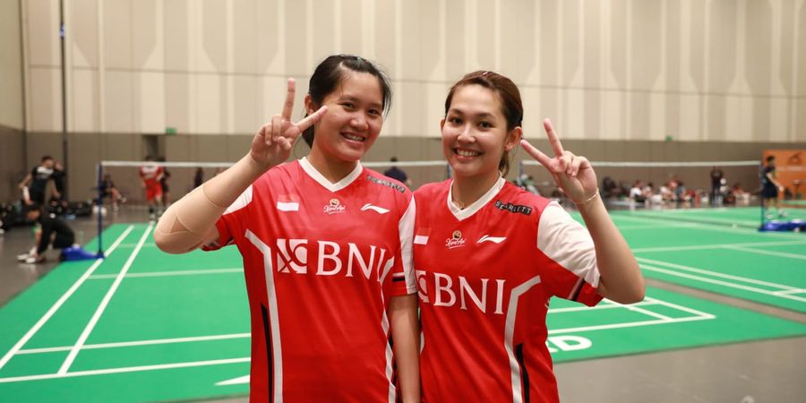 Hasil Kejuaraan Beregu Campuran Asia 2023 - Lanny/Ribka Bawa Indonesia Unggul 4-0 atas Suriah