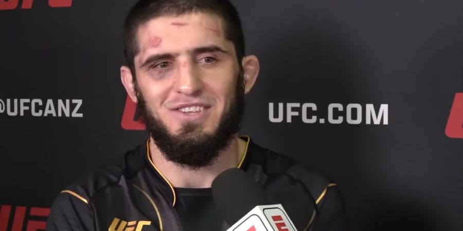Islam Makhachev sampai Cedera Leher gara-gara Mesin KO Sasananya Khabib Nurmagomedov