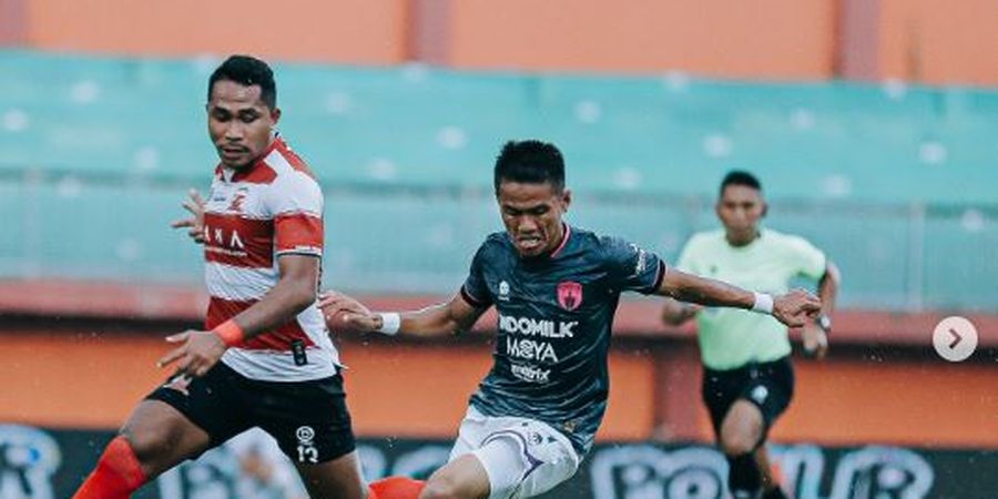 Hasil Liga 1 - Diwarnai Kartu Merah, Madura United Ditahan Imbang Persita Tangerang