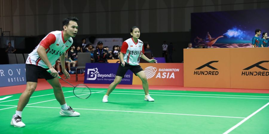 Hasil Kejuaraan Beregu Campuran Asia 2023 - Rinov/Pitha Pastikan Kemenangan Indonesia atas Thailand