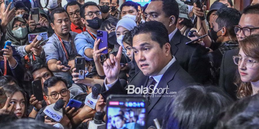 Erick Thohir Bicara Perubahan, Salah Satunya Tentang Wasit Perempuan