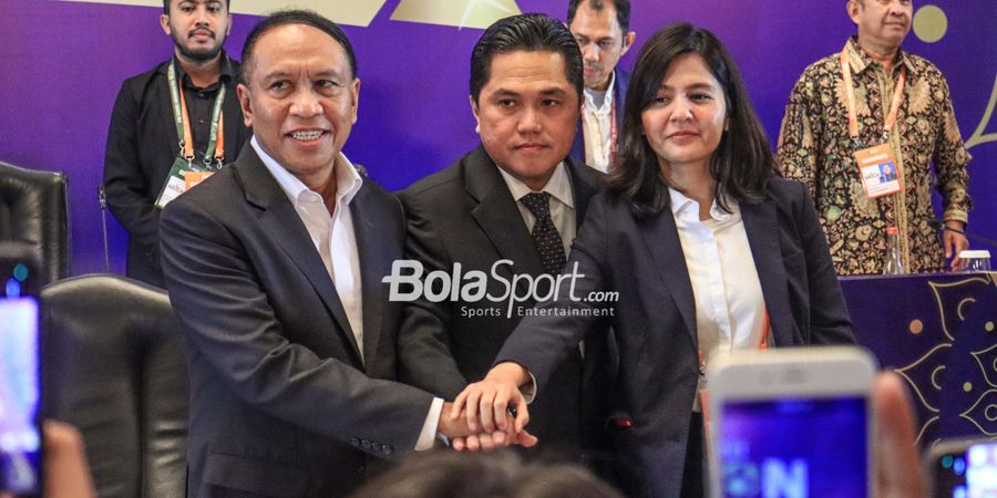 Alasan KONI Belum Juga Lantik Kepengurusan Baru PSSI Dibawah Pimpinan Erick Thohir