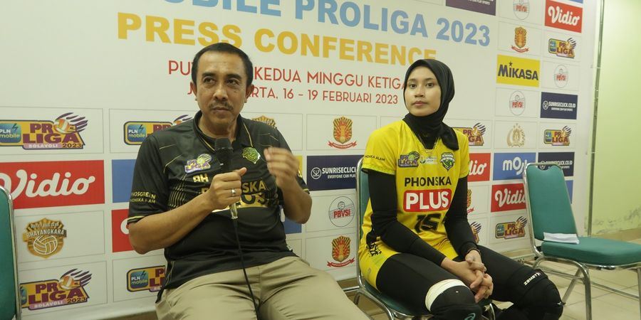 Proliga 2023 - Mental Penentu Segalanya, Pelatih Gresik Petrokimia Harap Anak Asuhnya Bermental Baja