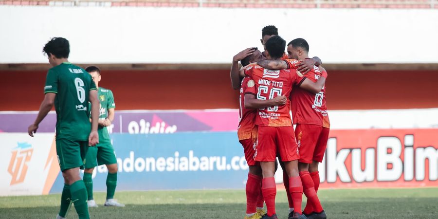 Hasil Liga 1 - Bali United Berhasil Akhiri 6 Kemenangan Beruntun Persebaya Surabaya Usai Menang Telak