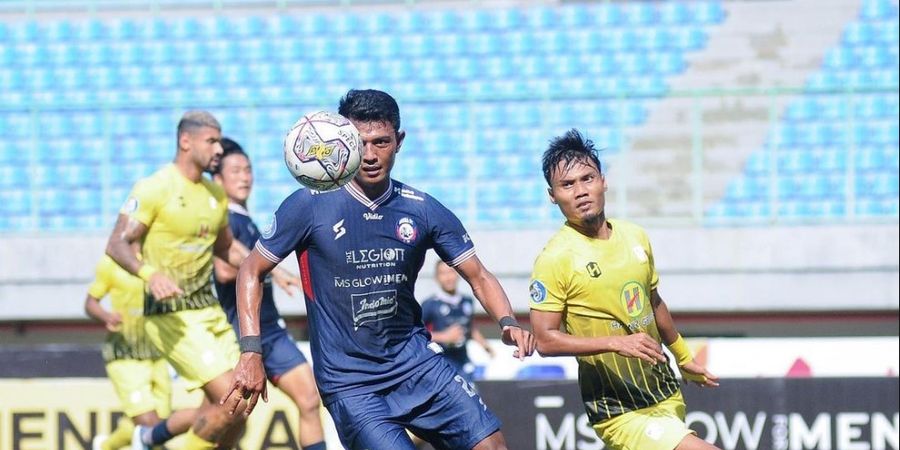 Hasil Liga 1 - Ilham Udin Armaiyn Jadi Supersub, Arema FC Tumbangkan Barito Putera