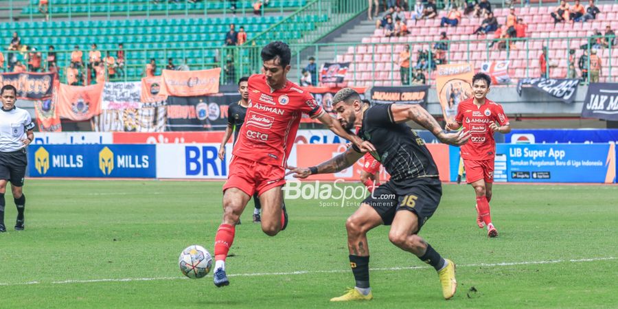 Hasil Liga 1 - Gol Telat Bek Timnas Indonesia Bawa Persija Jakarta Menangi Duel Kontra Barito Putera