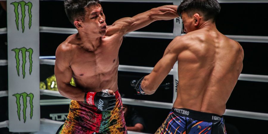 Hasil ONE Fight Night 7 - Serangan Brutal Papua Badboy Adrian Mattheis Tumbangkan Lawan Kurang dari 1 Menit