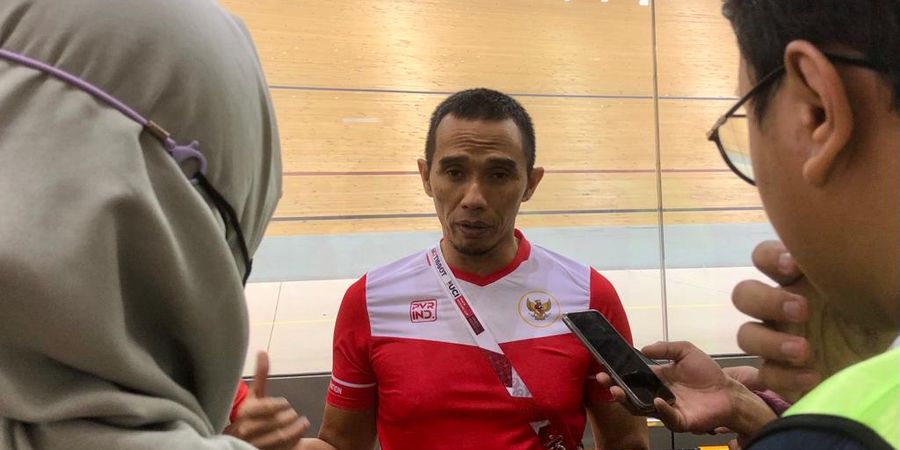 UCI Track Nations Cup 2023 - Penampilan Impresif, Dika Alif Buat Pelatih Bangga