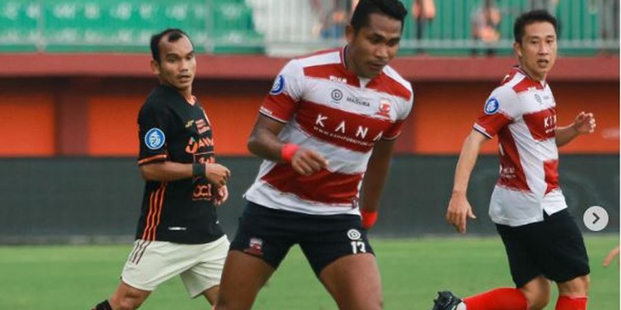 Hasil Liga 1 - Ditahan Imbang Madura United, Asa Juara Persija Jakarta Kian Menipis