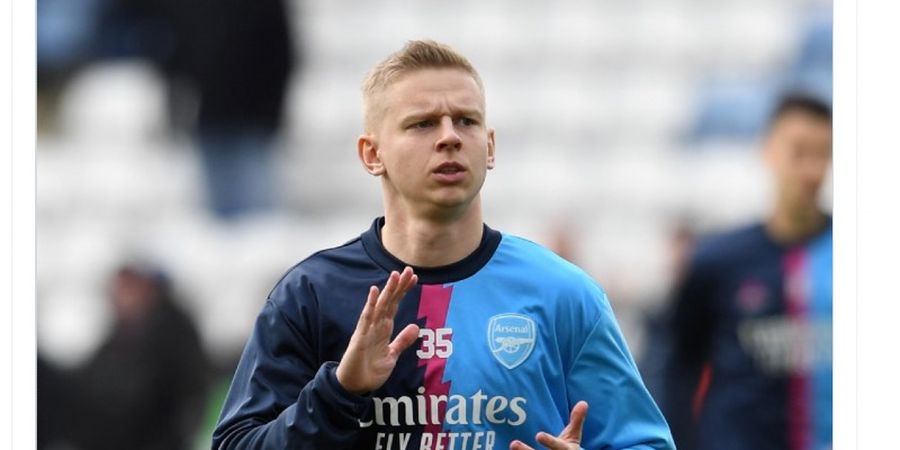 Alasan Oleksandr Zinchenko Jadi Kapten Arsenal Melawan Leicester City