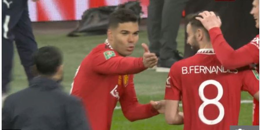 Usai Bawa Man United Juara Piala Liga Inggris, Casemiro Singgung Arsenal dan Man City