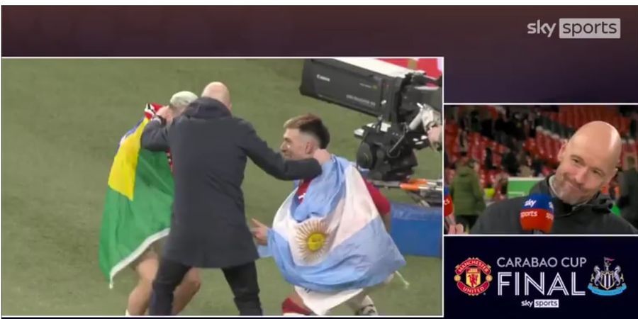 Erik ten Hag Joget-joget usai Bawa Man United Juara, Roy Keane: Kau Seharusnya Mundur Saja!