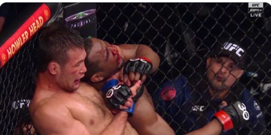 Hasil UFC 285 - Cekik Lawan Sambil Berdiri, Shavkat Rakhmonov Masih Tak Terkalahkan