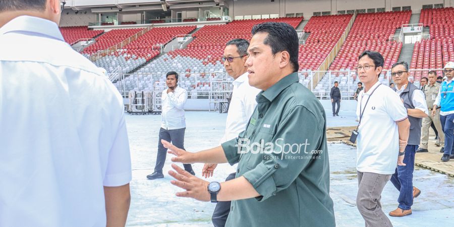 Usai Konser Blackpink, Erick Thohir Tegaskan SUGBK Sudah Steril, Persija Gigit Jari