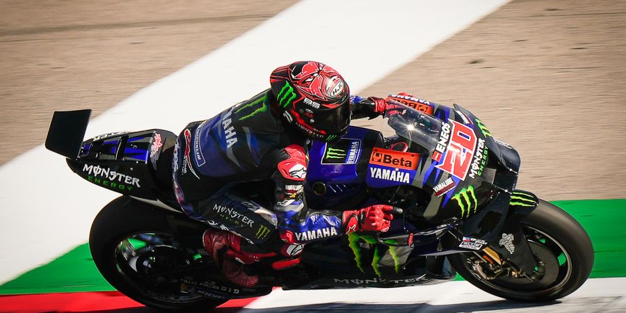 MotoGP Argentina 2023 - Penalti 1 Detik Fabio Quartararo, Yamaha Rugi?