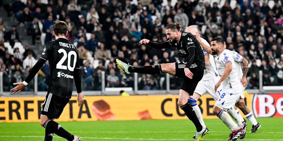 Hasil Liga Italia - Diwarnai Vlahovic Gagal Penalti dan Diimbangi Dua Kali, Juventus Menang 4-2 atas Sampdoria