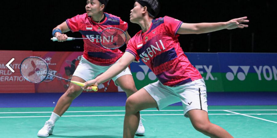 All England Open 2023 - Lewati Babak Pertama, Apriyani/Fadia Tuju Tantangan Lebih Berat