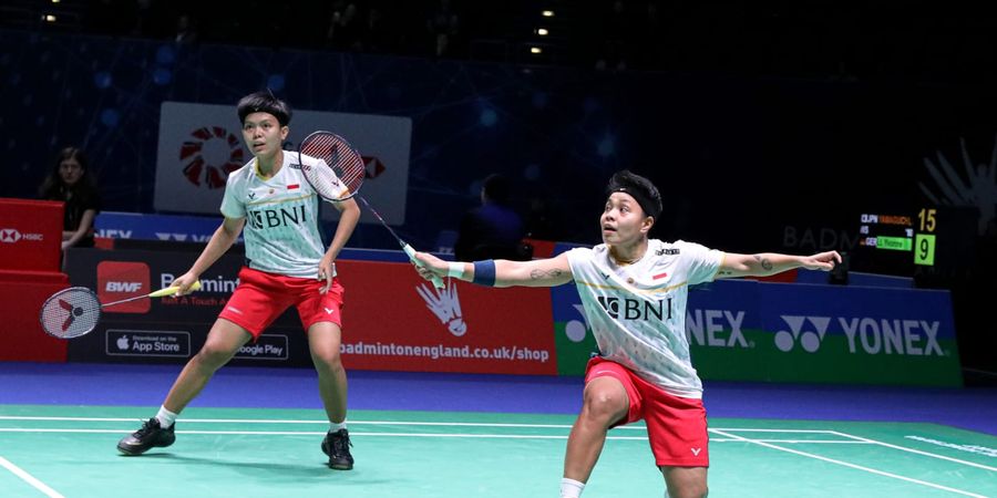 Hasil Swiss Open 2023 - Alami Cedera, Apriyani/Fadia Gagal Tembus Final