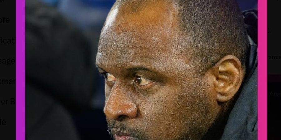 Patrick Vieira Resmi Dipecat Crystal Palace, Korban PHK Nomor 9 di Liga Inggris