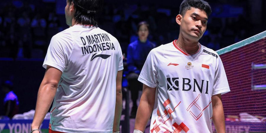 Hasil Kejuaraan Asia 2023 - Selalu Telat Panas, Leo/Daniel Kalah Tipis dari Chia/Soh