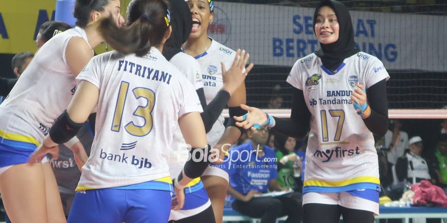 Hasil Grand Final Proliga 2023 - Kubur Asa Jakarta Pertamina, Bandung bjb Kunci Gelar Back-to-back