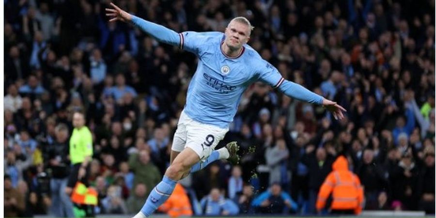 Hasil Piala FA - Erling Haaland Cetak Hat-trick dan Sejajar dengan Cristiano Ronaldo, Man City Bantai Burnley dan Lolos Semifinal