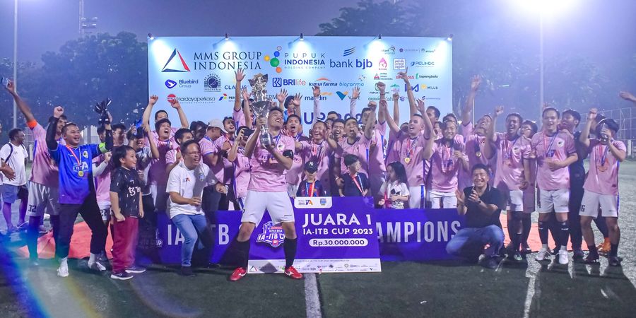 Sejarah Tercipta, Berikut Daftar Juara IA-ITB Cup 2023