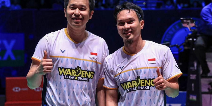 Japan Open 2023 - Lakoni Laga Juara Dunia 2013 Vs Juara Asia 2012, Ahsan/Hendra Masuk Mesin Waktu di Babak Pertama