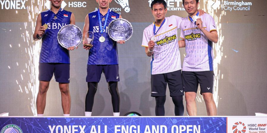 Ahsan/Hendra Lagi-lagi Bikin Legenda Ganda Putra China Terpana