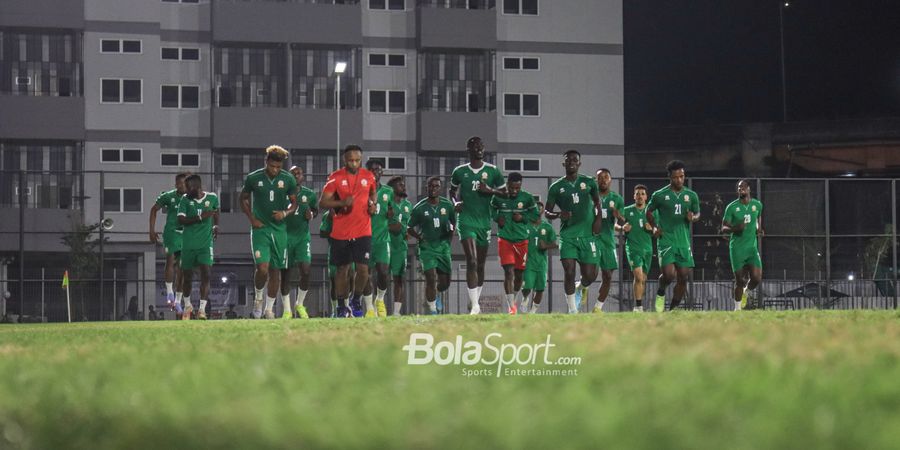 Latihan Timnas Burundi di JIS Tidak Lengkap, Para Pemain Kelelahan