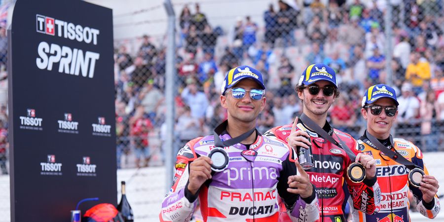 Update Klasemen MotoGP 2023 Usai Sprint Race Seri Portugal - Bagnaia Teratas, Awal Bagus Marquez