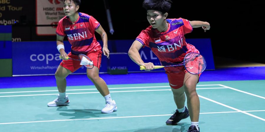 Hasil Kejuaraan Asia 2023 - Mendadak Hilang Fokus, Apri/Fadia Kalah dari Posisi Unggul Jauh