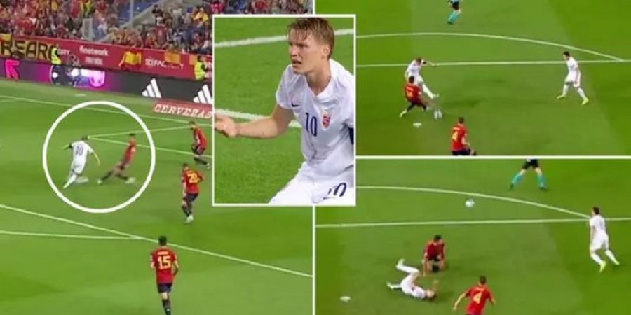 VIDEO - Martin Odegaard Dapat Tekel Horor dari Rodri, Pendukung Arsenal Ngamuk