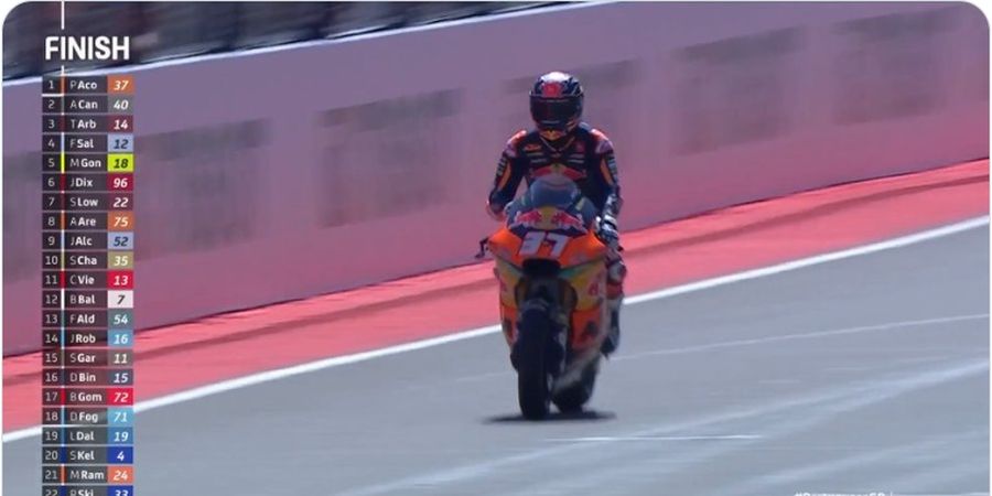 Hasil Moto2 Portugal 2023 - Anak Ajaib Menang, Dominasi Pedro Acosta Dimulai