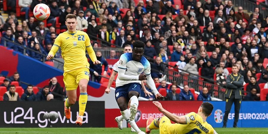 Hasil Kualifikasi Euro 2024 - Bukayo Saka Menggila dalam 3 Menit, Inggris Sukses Bekuk Ukraina dan Makin Kokoh di Puncak