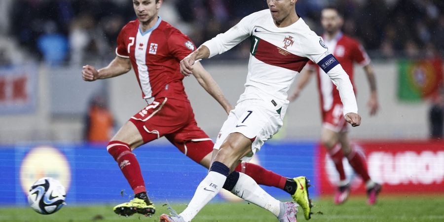 Hasil Kualifikasi Euro 2024 - Cristiano Ronaldo Tembus 122 Gol, Portugal Pesta Setengah Lusin Gol ke Gawang Luksemburg