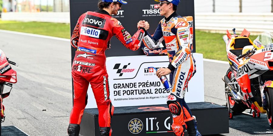 Teori Pengamat MotoGP, Marc Marquez Masih Jadi Masalah Francesco Bagnaia