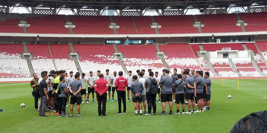 Presiden RI Jokowi Temui Pemain Timnas U-20 Indonesia di SUGBK