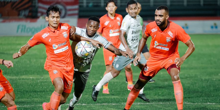 Hasil Liga 1 - Hattrick Matheus Pato Gusur David da Silva, Borneo FC Samarinda Tega Cukur Bali United