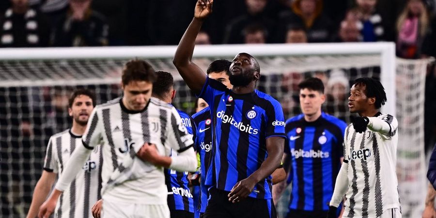 Hasil Coppa Italia - Juventus Vs Inter Milan 1-1, Penalti Lukaku Menit 95 Selamatkan Nerazzurri